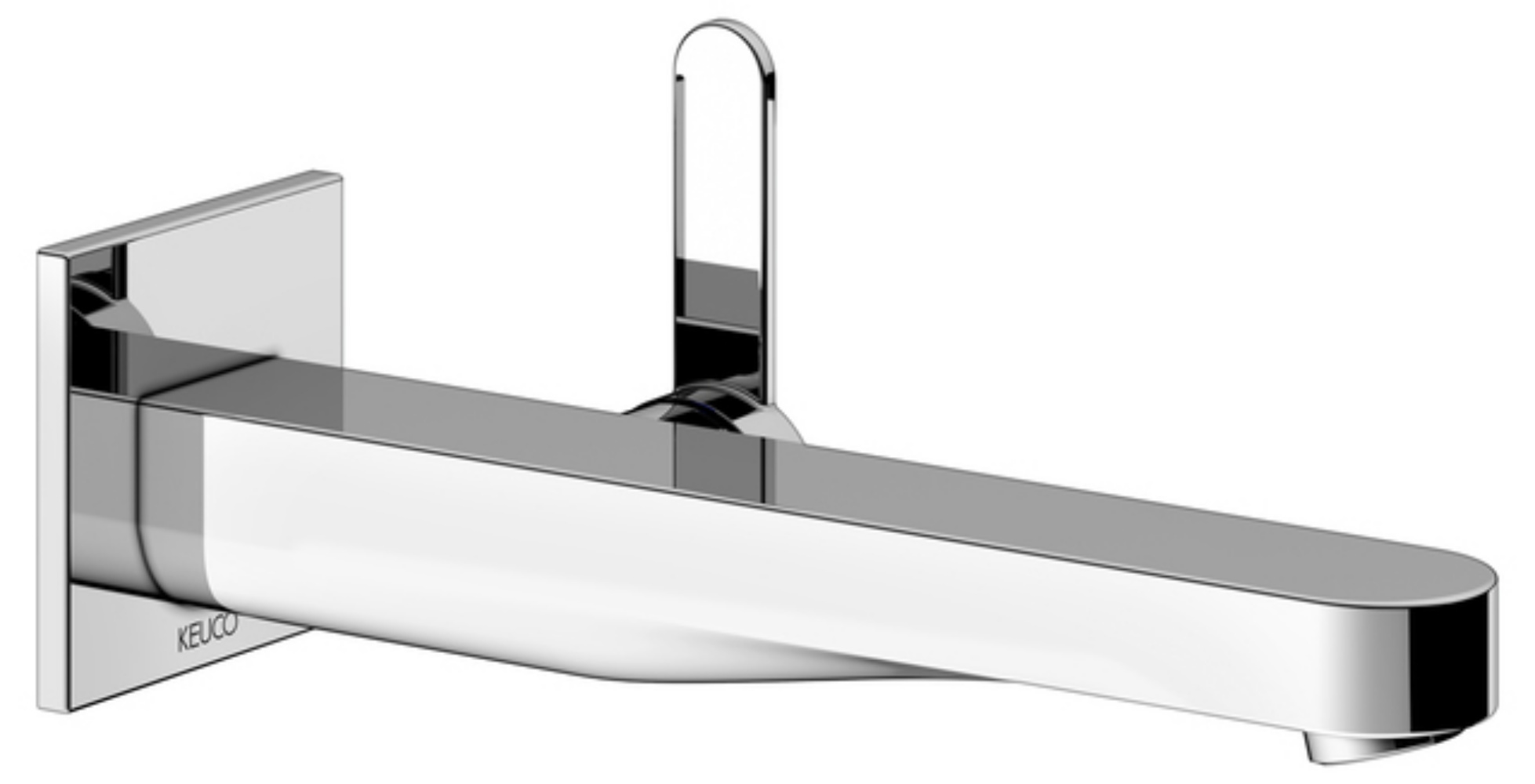 Keuco IXMO Flat wastafelkraan inbouw chroom 59516011302