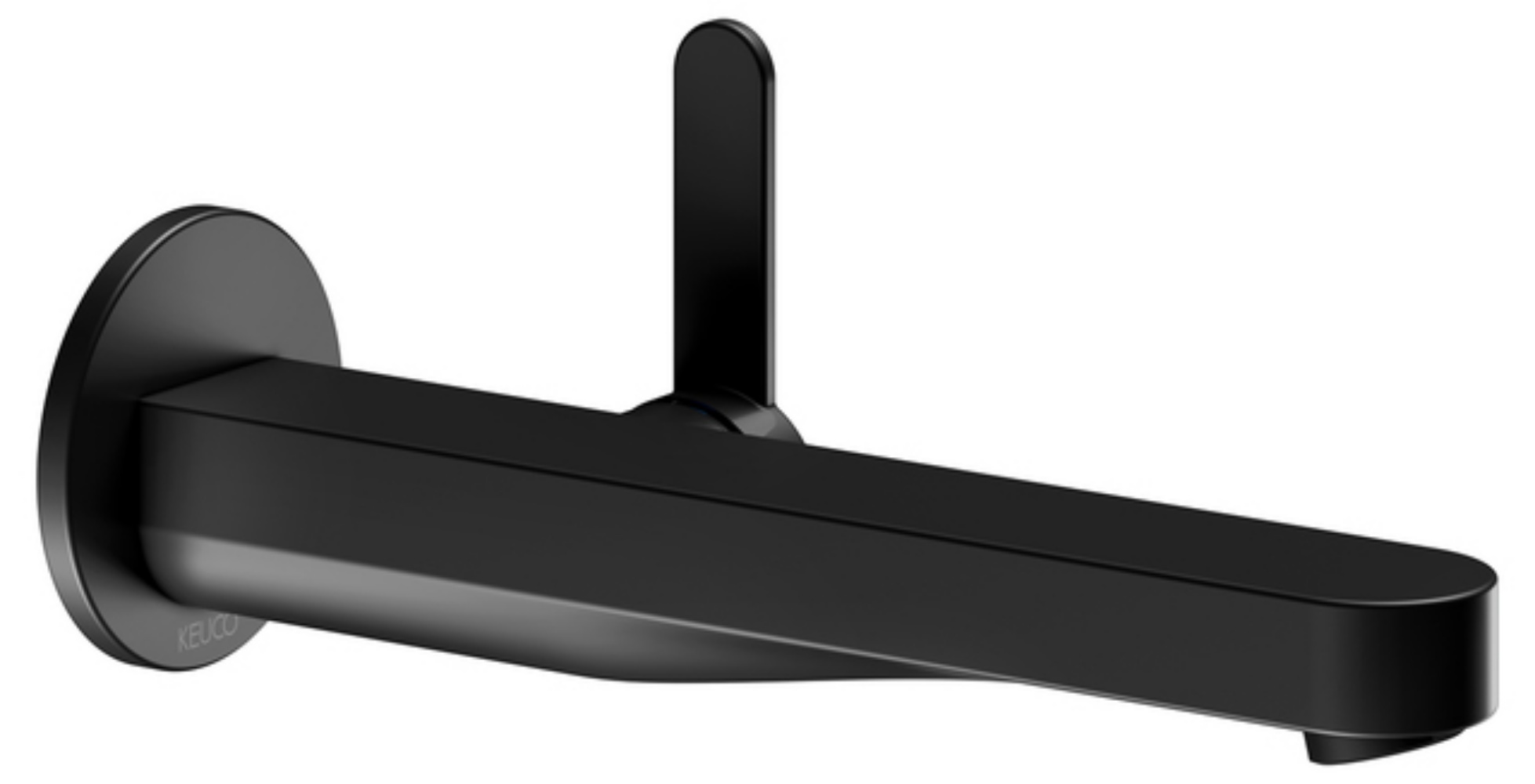 Keuco IXMO Flat wastafelkraan inbouw zwart 59516371301