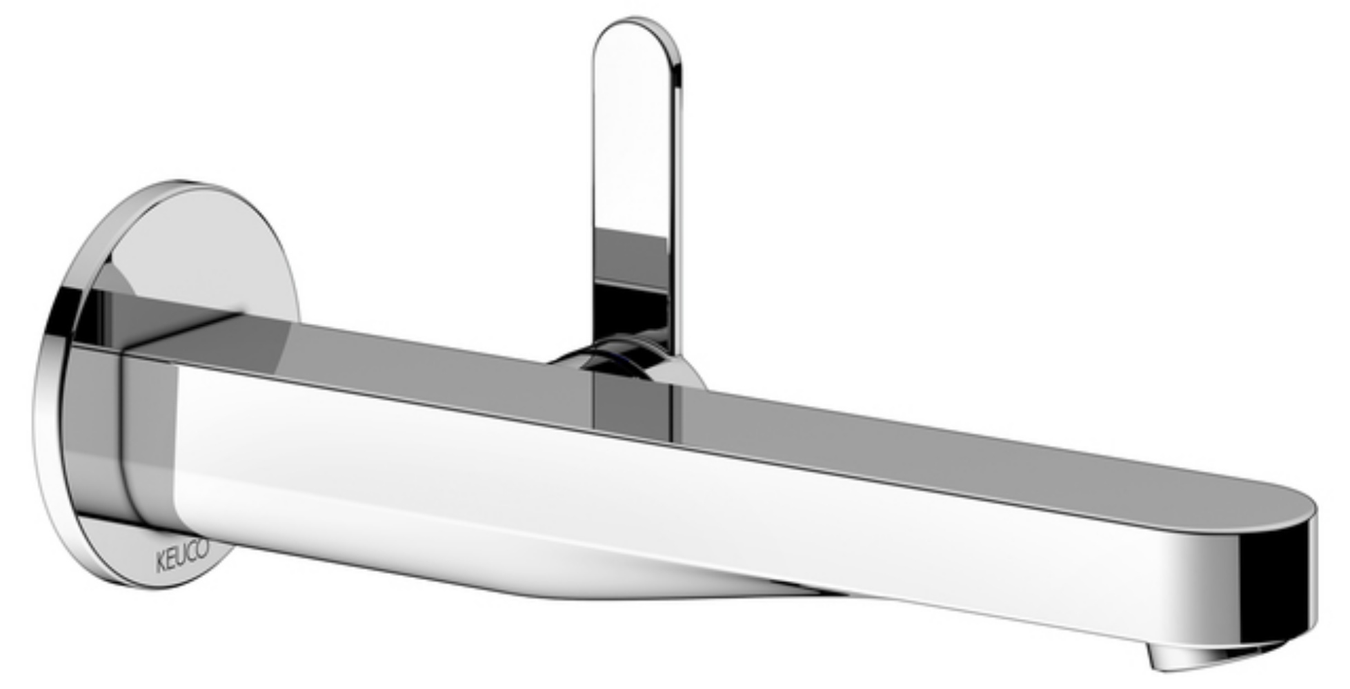 Keuco IXMO Flat wastafelkraan inbouw chroom 59516011301