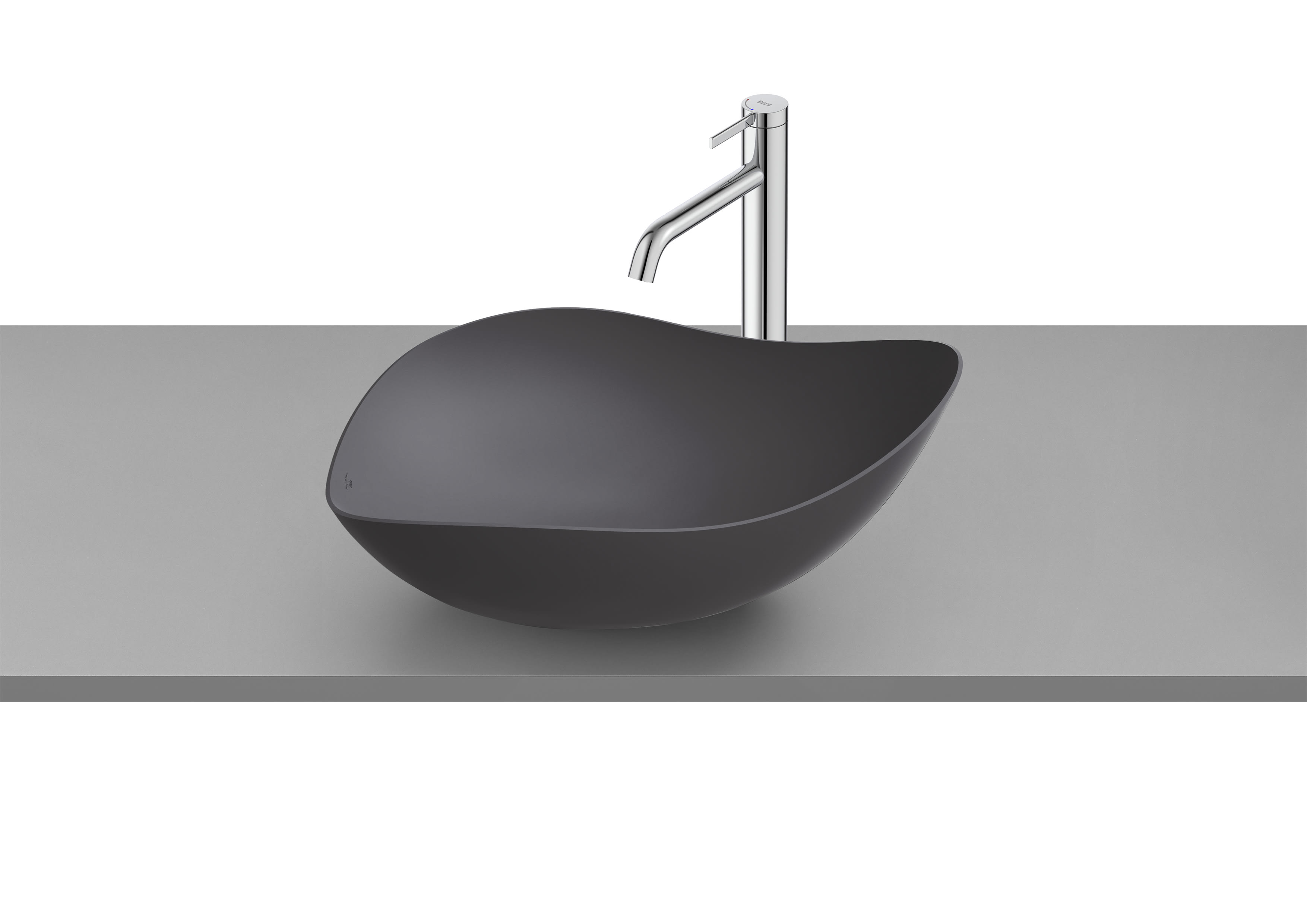 Roca Ohtake wastafel 54x37.5 cm opbouw mat A327A13640