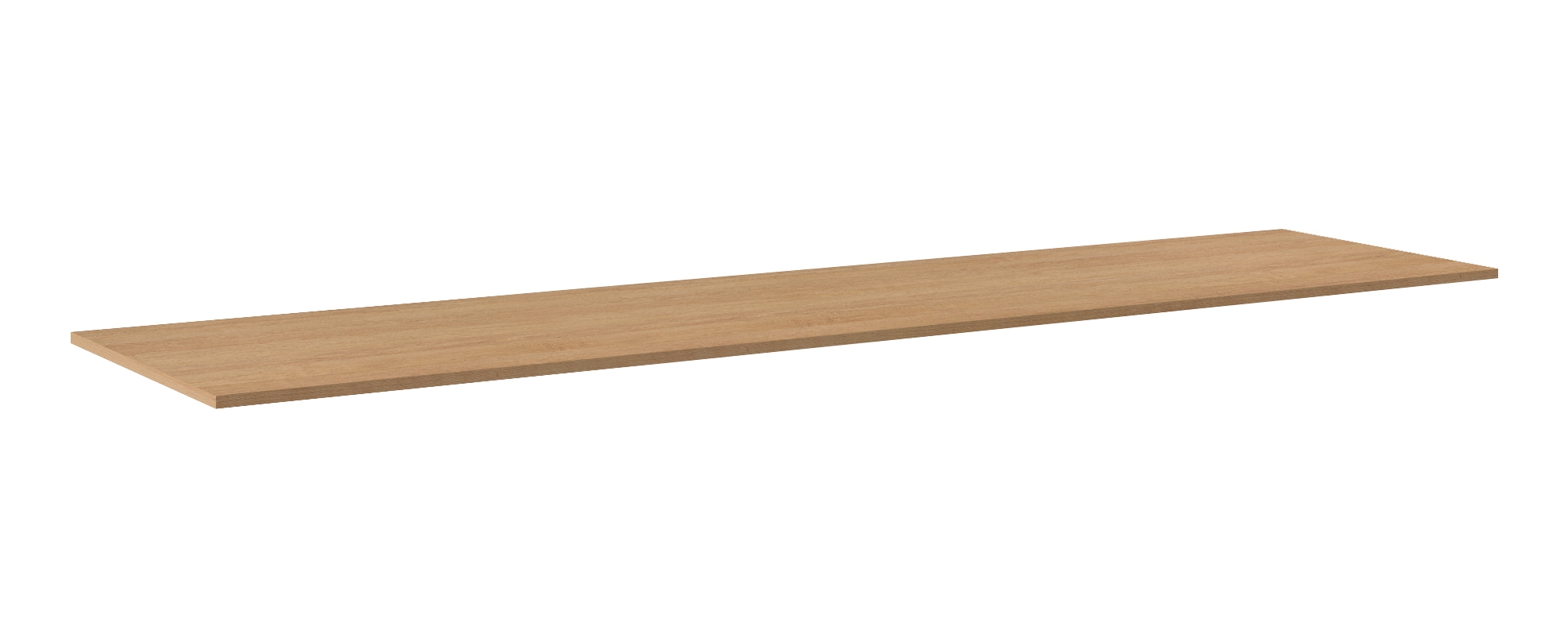 Oltens Vernal badkamerblad op kast 200.6x46.4 cm eik 63010060
