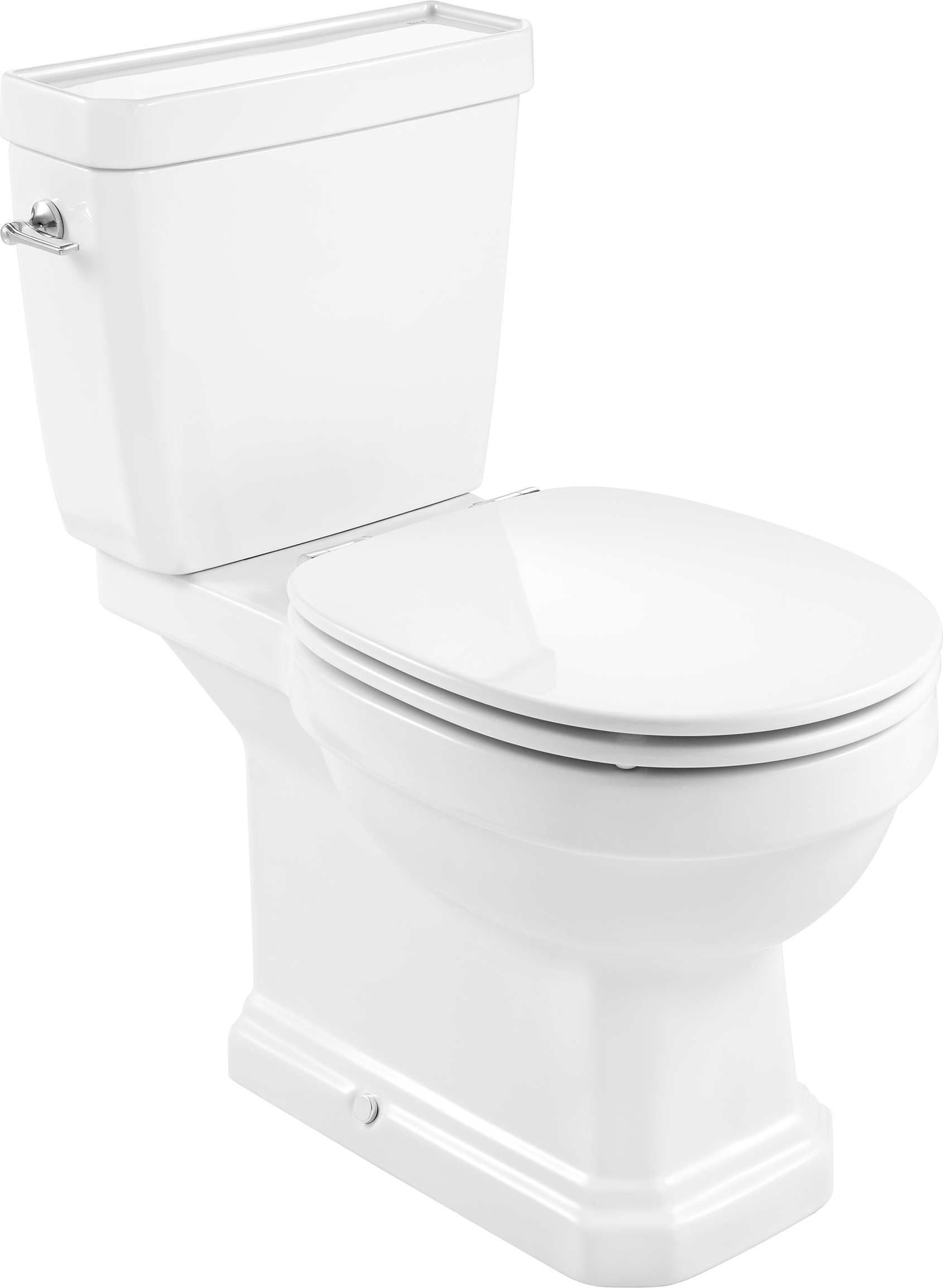Set compacte toiletpot Roca Carmen A3420A7000, spoelreservoir Roca Carmen A3410A1000, A801B5200B