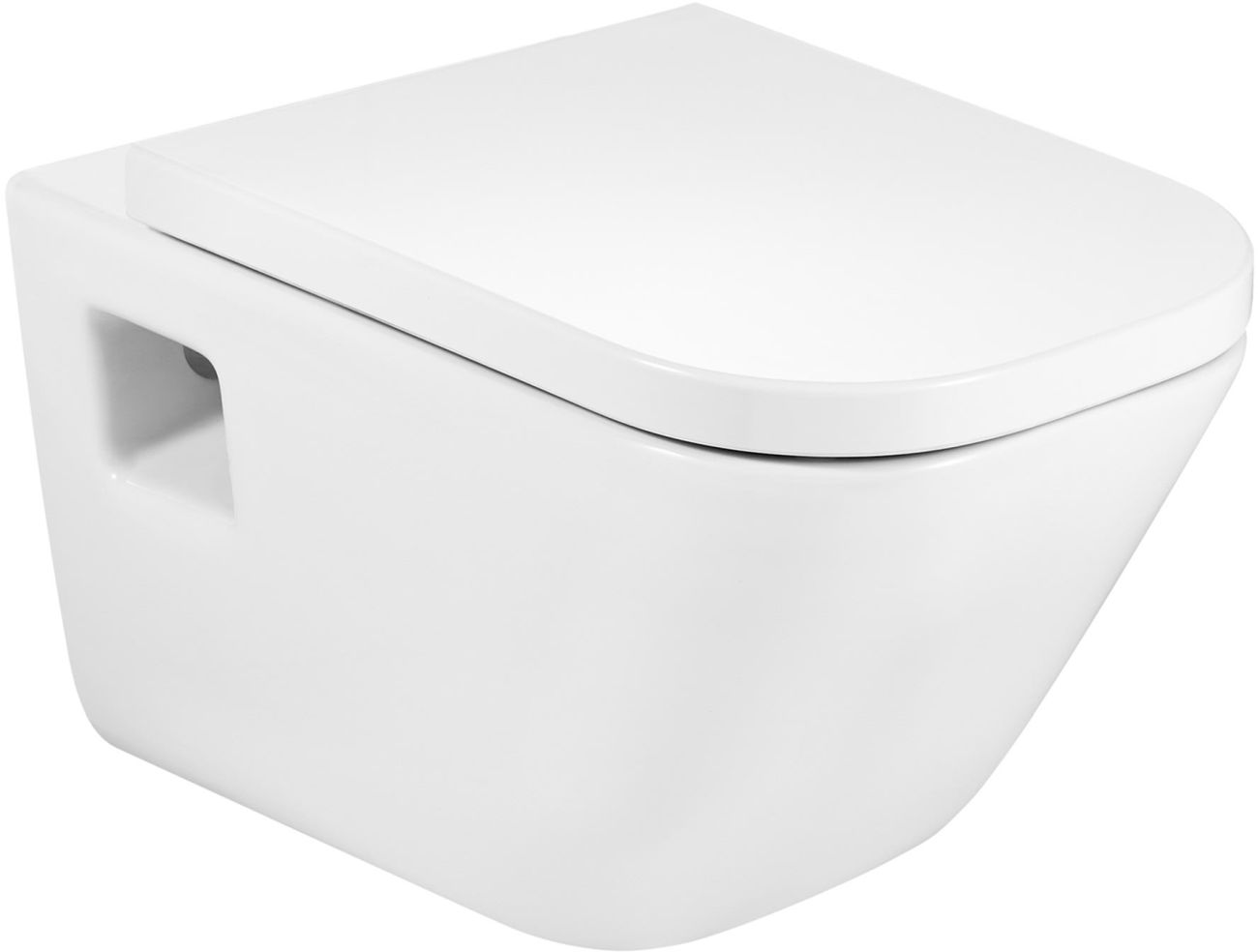 Roca Gap toiletpot hangend zonder kraag wit A34647F000