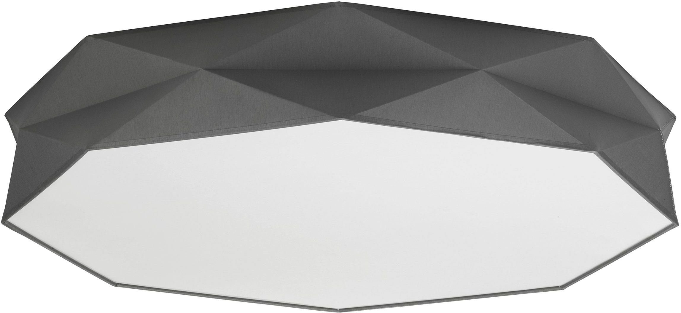 TK Lighting Kantoor plafond 6x15 W wit-grafiet 4223