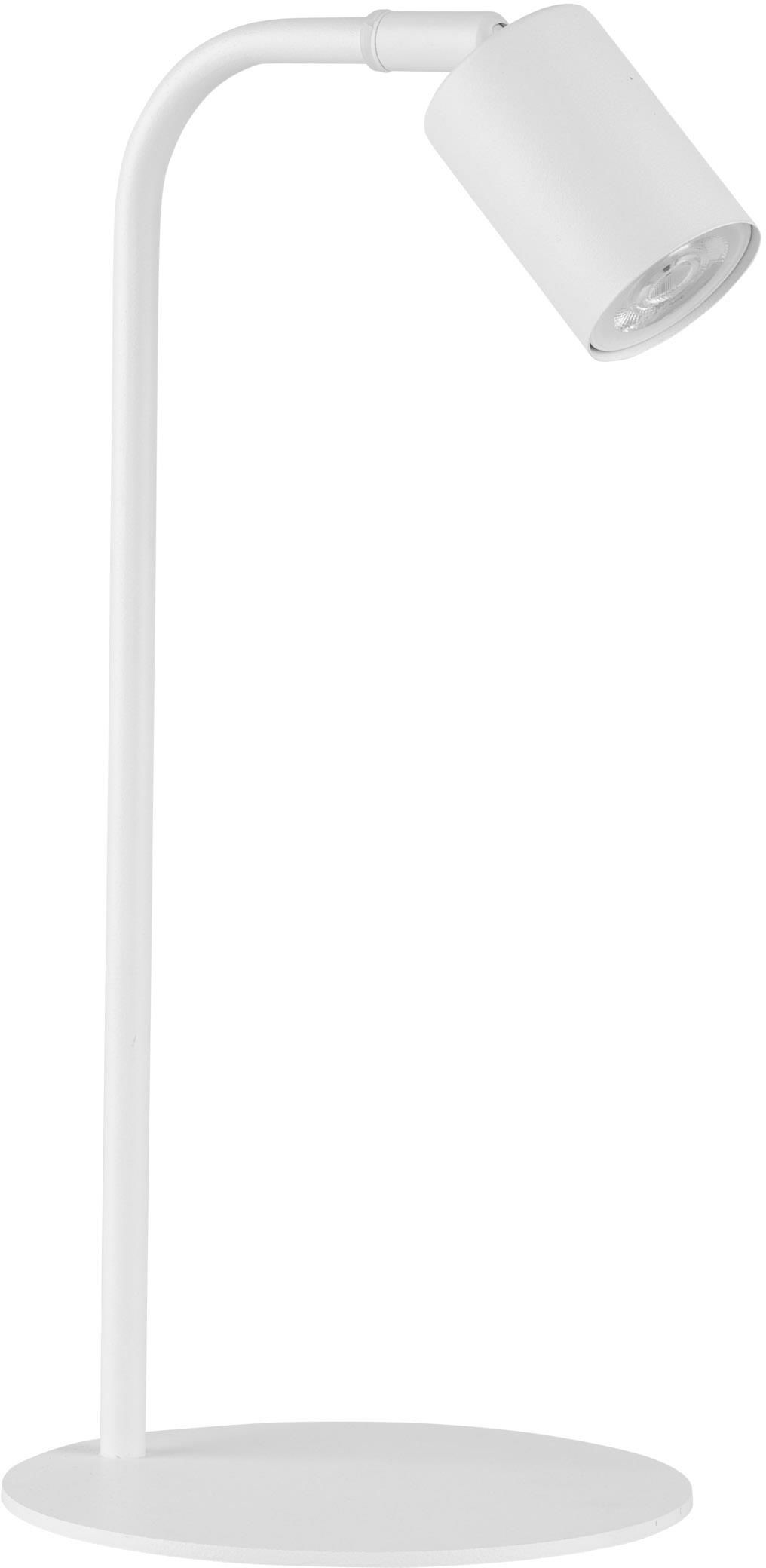 TK Lighting Logan bureaulamp 1x10 W wit 5490