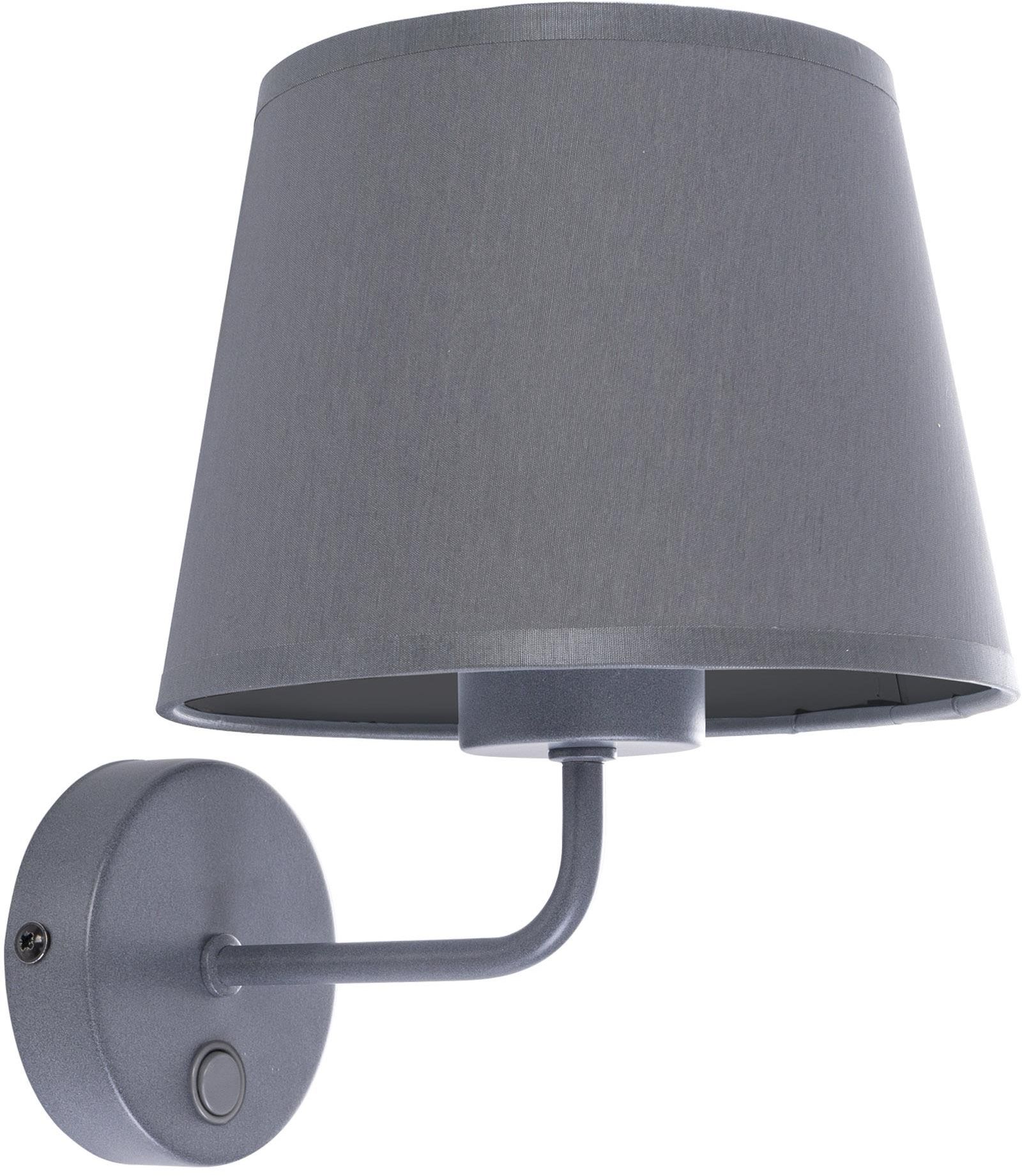TK Lighting Maja wandlamp 1x15 W grijs 1880