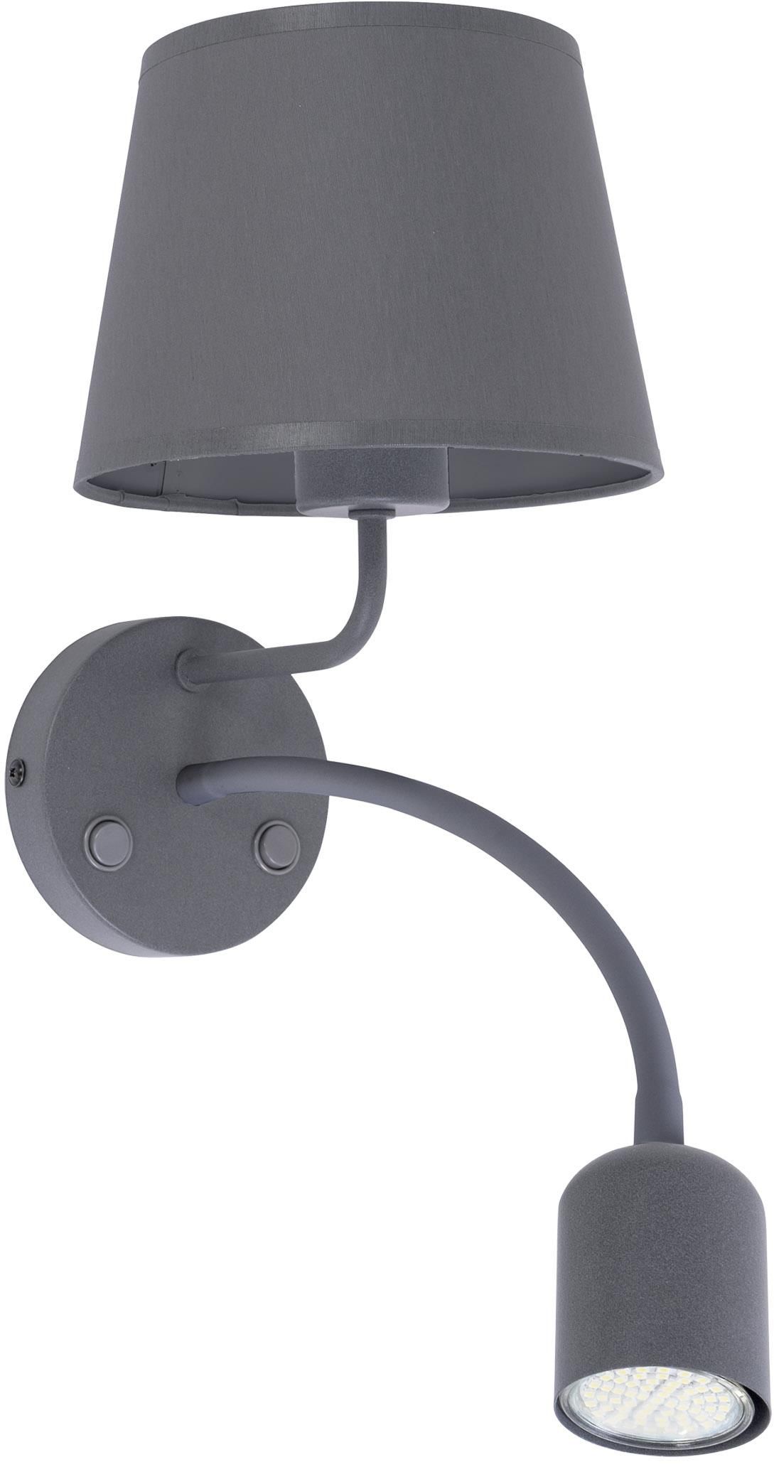 TK Lighting Maja wandlamp 2x W grijs 2536