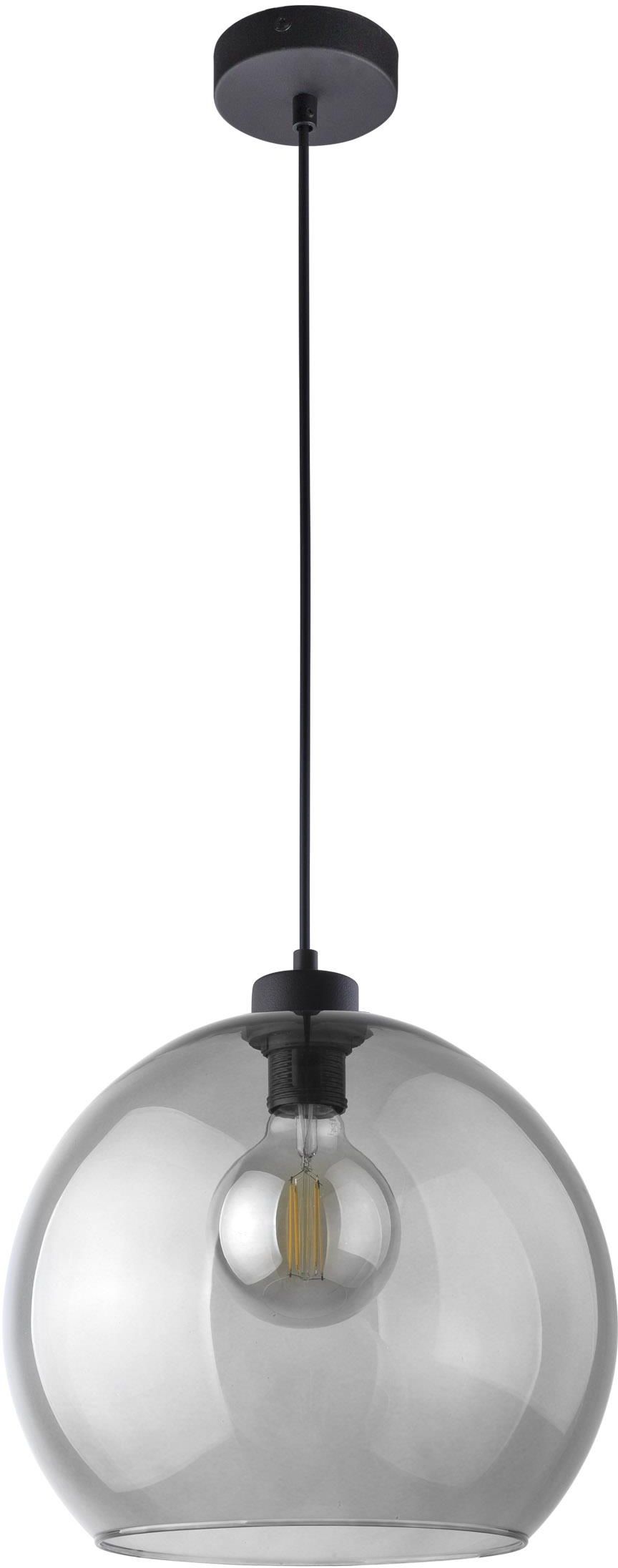 TK Lighting Cubus hanglamp 1x15 W bedampt-grafiet 4292