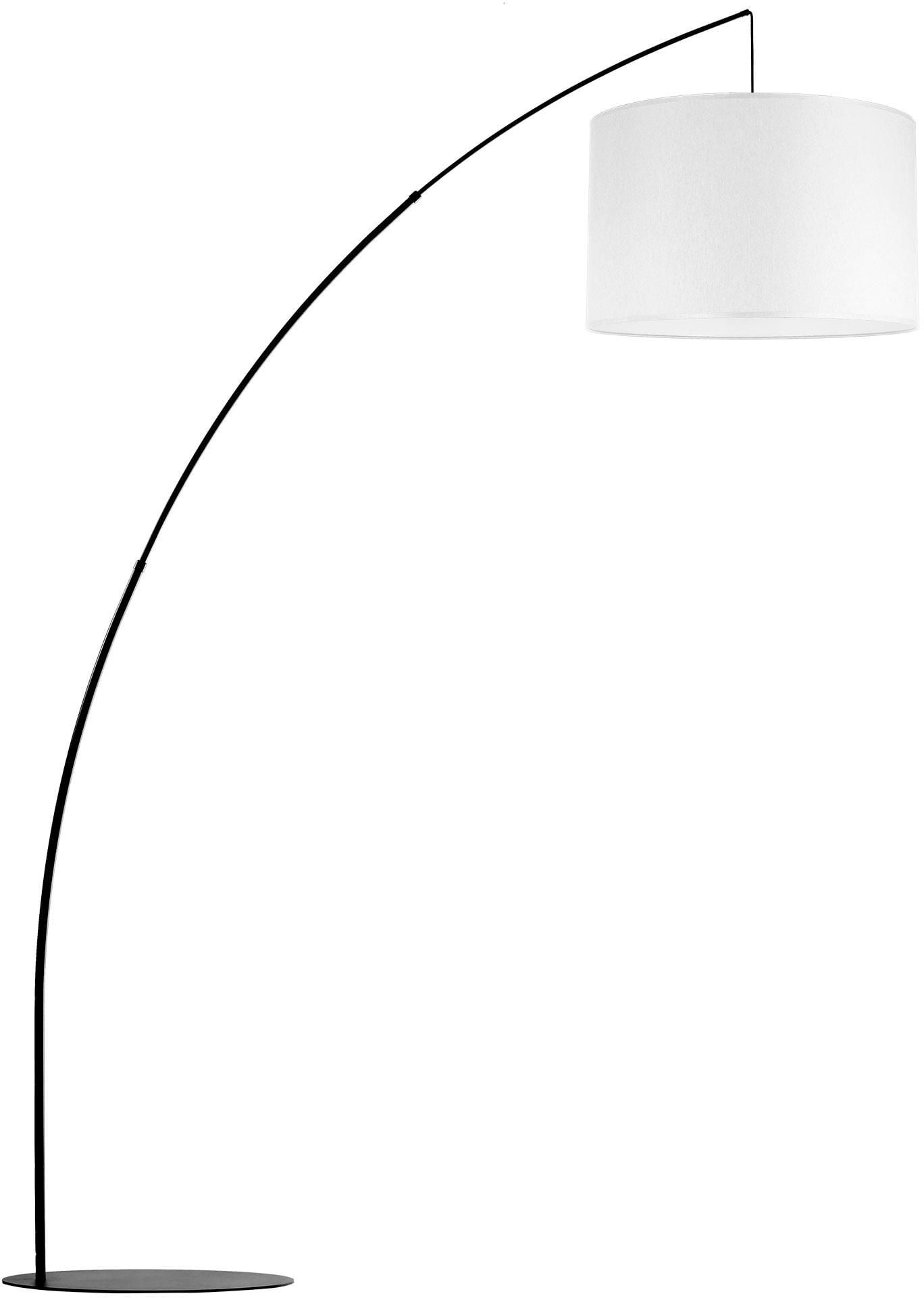 TK Lighting Moby staanlamp 1x15 W wit-zwart 3060