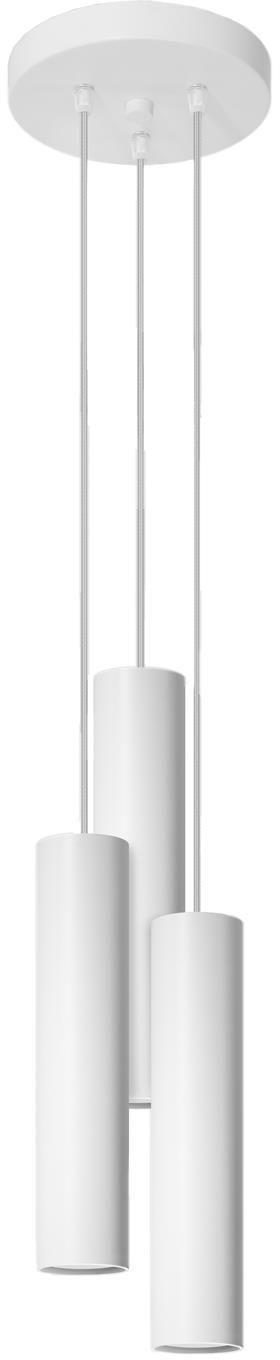 Sollux Lighting Lagos hanglamp 3x40 W wit SL.1078