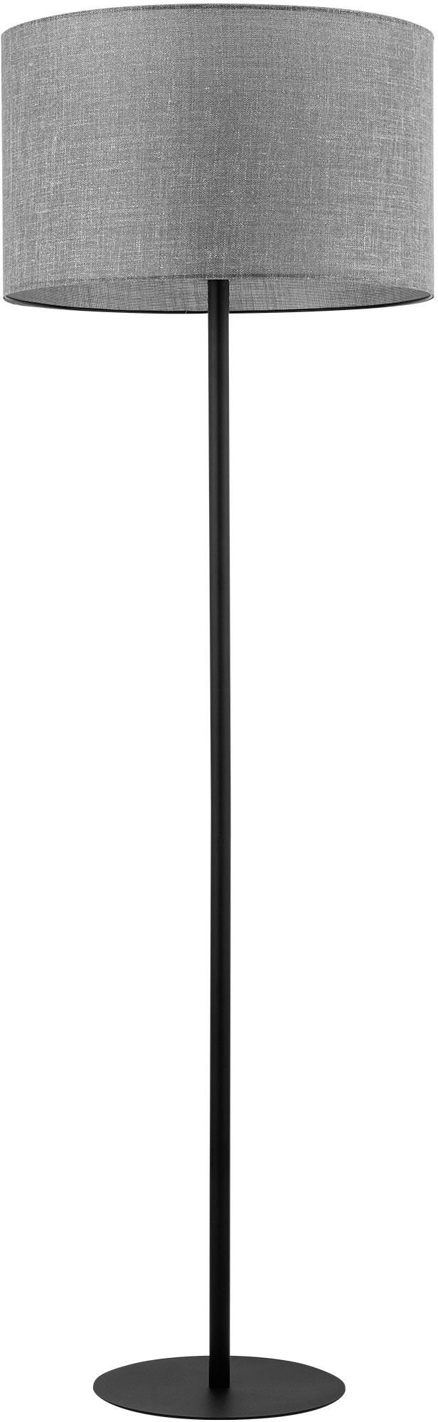 TK Lighting Earth staanlamp 1x15 W zwart-grijs 5475