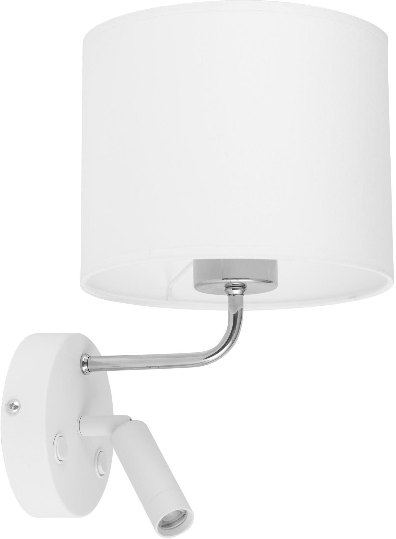 TK Lighting Richi wandlamp 1x60 W wit 4236