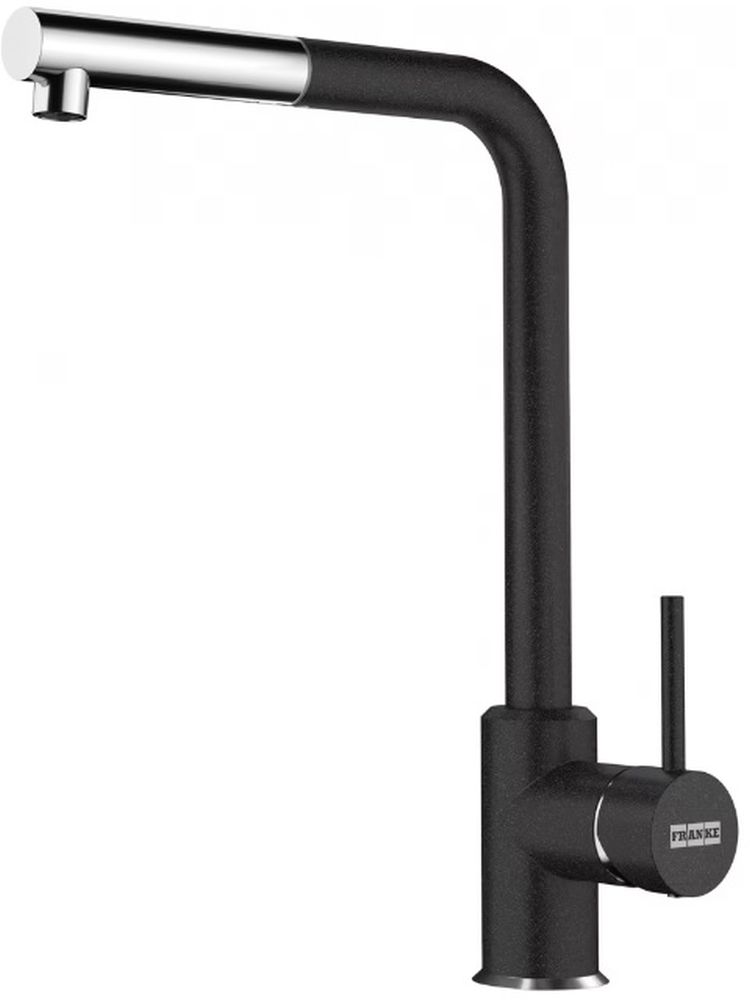 Franke Sirius keukenkraan staand chroom-zwart 115.0668.279