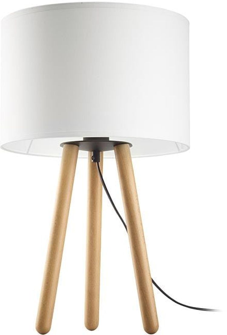 TK Lighting Tokyo tafellamp 1x15 W wit-hout 5290