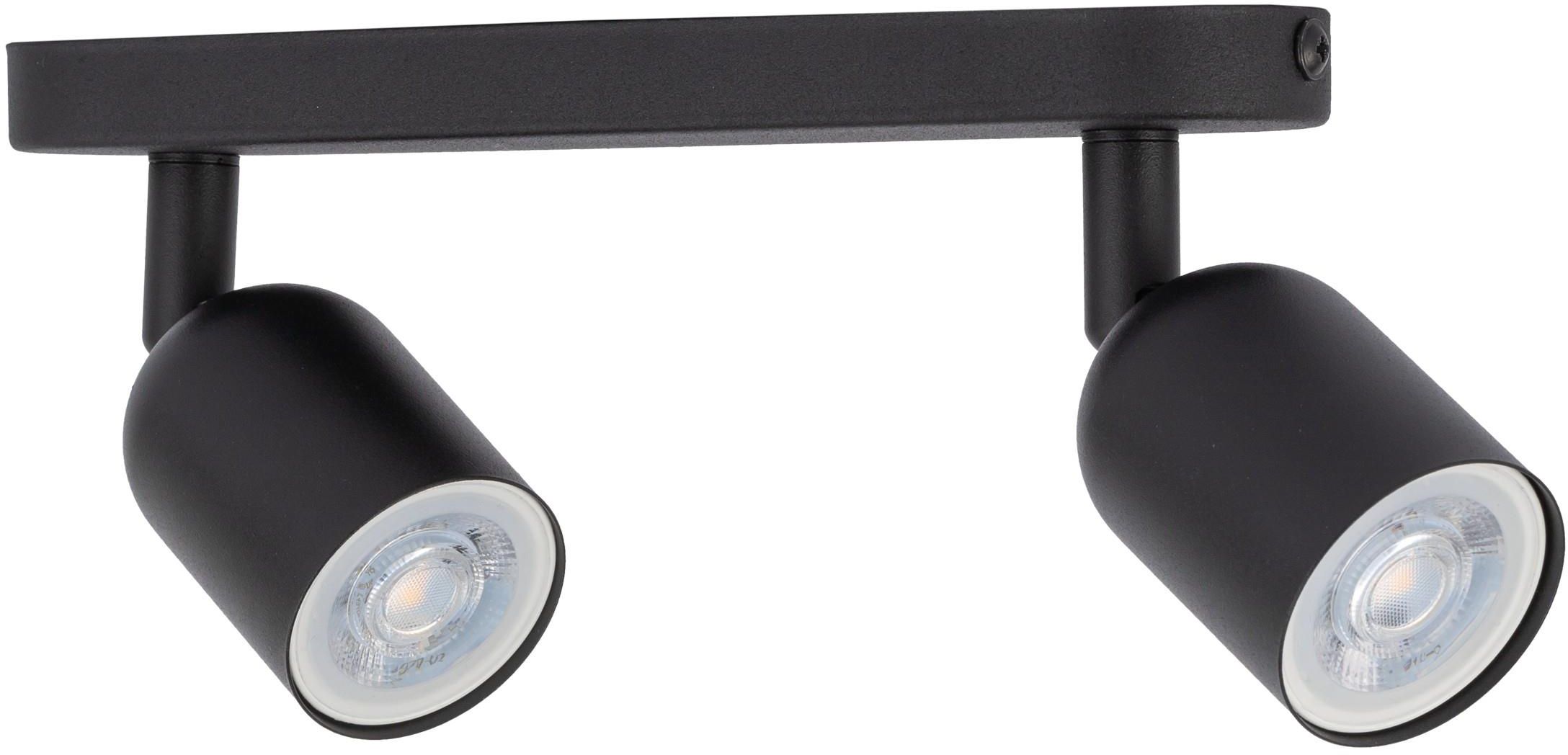 TK Lighting Top plafondlamp 2x10 W zwart 4780