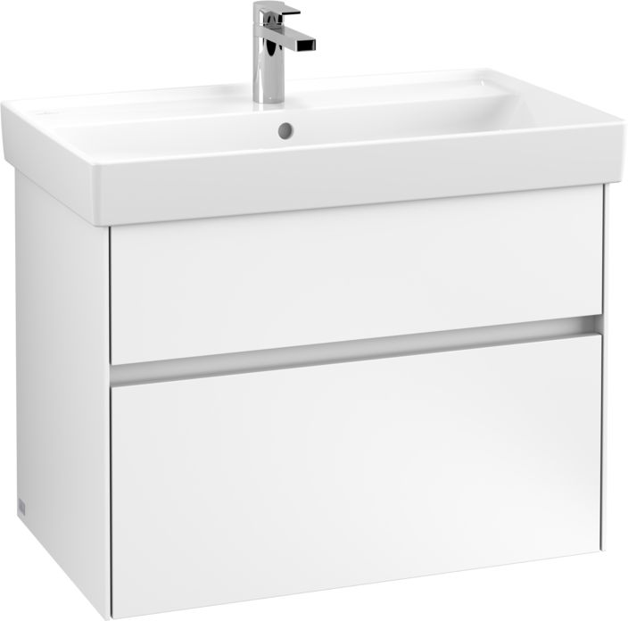 Villeroy & Boch Collaro kast 75.4x44.4x54.6 cm hangend onder de wastafel wit C01000MS