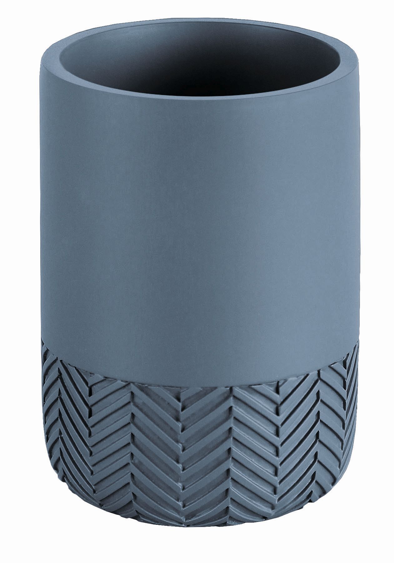 Kleine Wolke Herringbone tandenborstelbeker blauw 8090783852