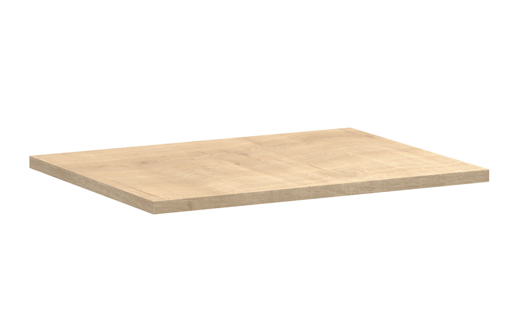 Roca Ella badkamerblad 59.1x46 cm eik A857780464