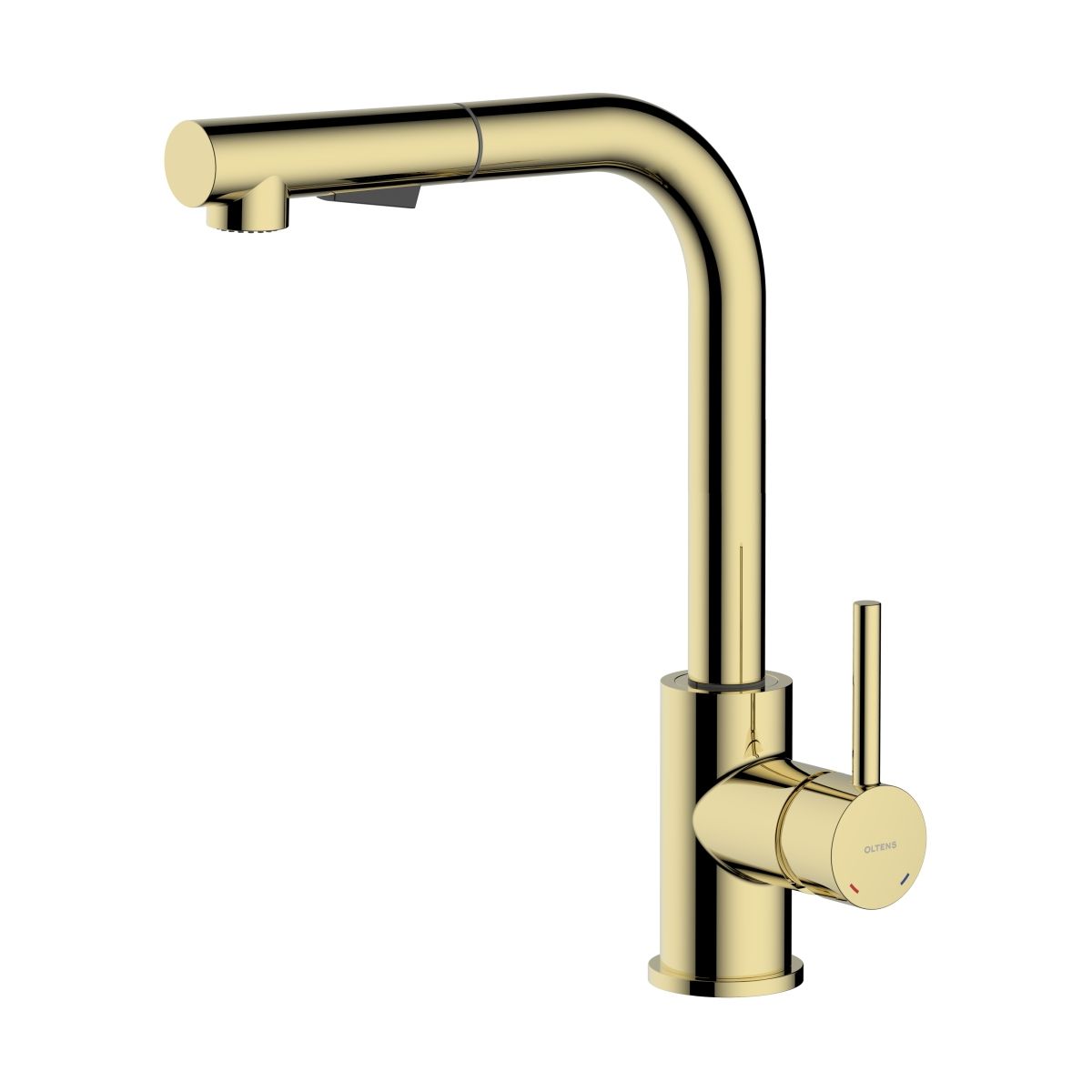Oltens Myvat keukenkraan staand gouden glans 35205800