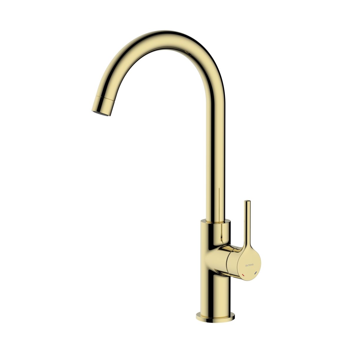 Oltens Skafta keukenkraan staand gouden glans 35206800