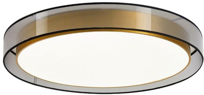 Abigali Modern plafond 1x60 W wit-gouden MDG60NW