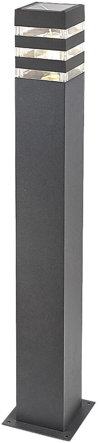 Rabalux Ankara staanlamp voor buiten 1x12 W doorzichtig-antraciet 7380