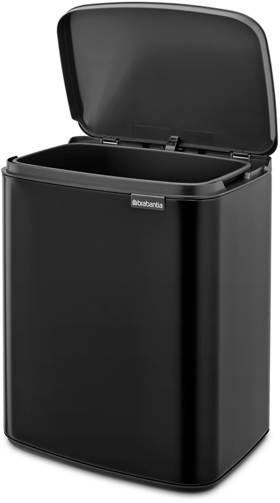 Brabantia Bo prullenbak 12 l zwart 230363