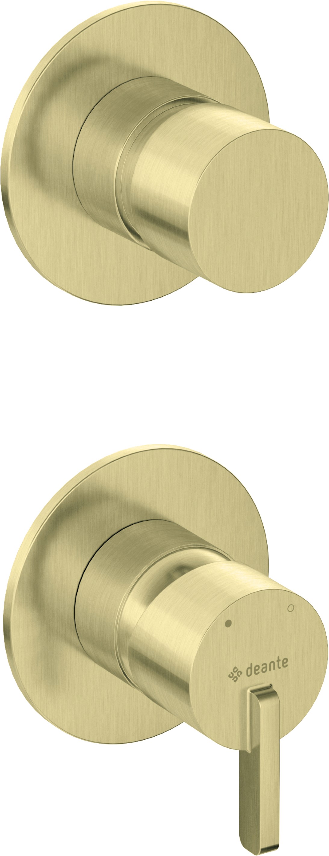 Deante Silia bad- en douchekraan inbouw gouden BQS_R44P