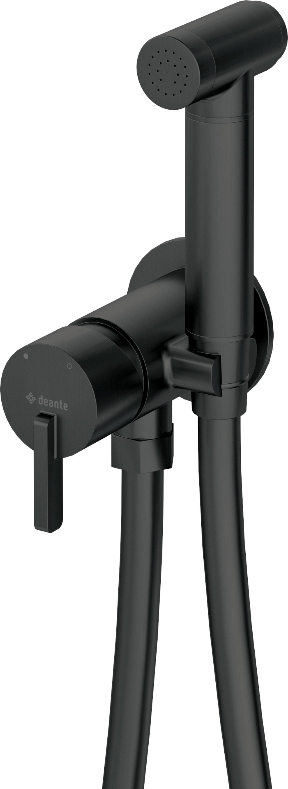 Deante Silia bidetkraan inbouw zwart BQSN34M