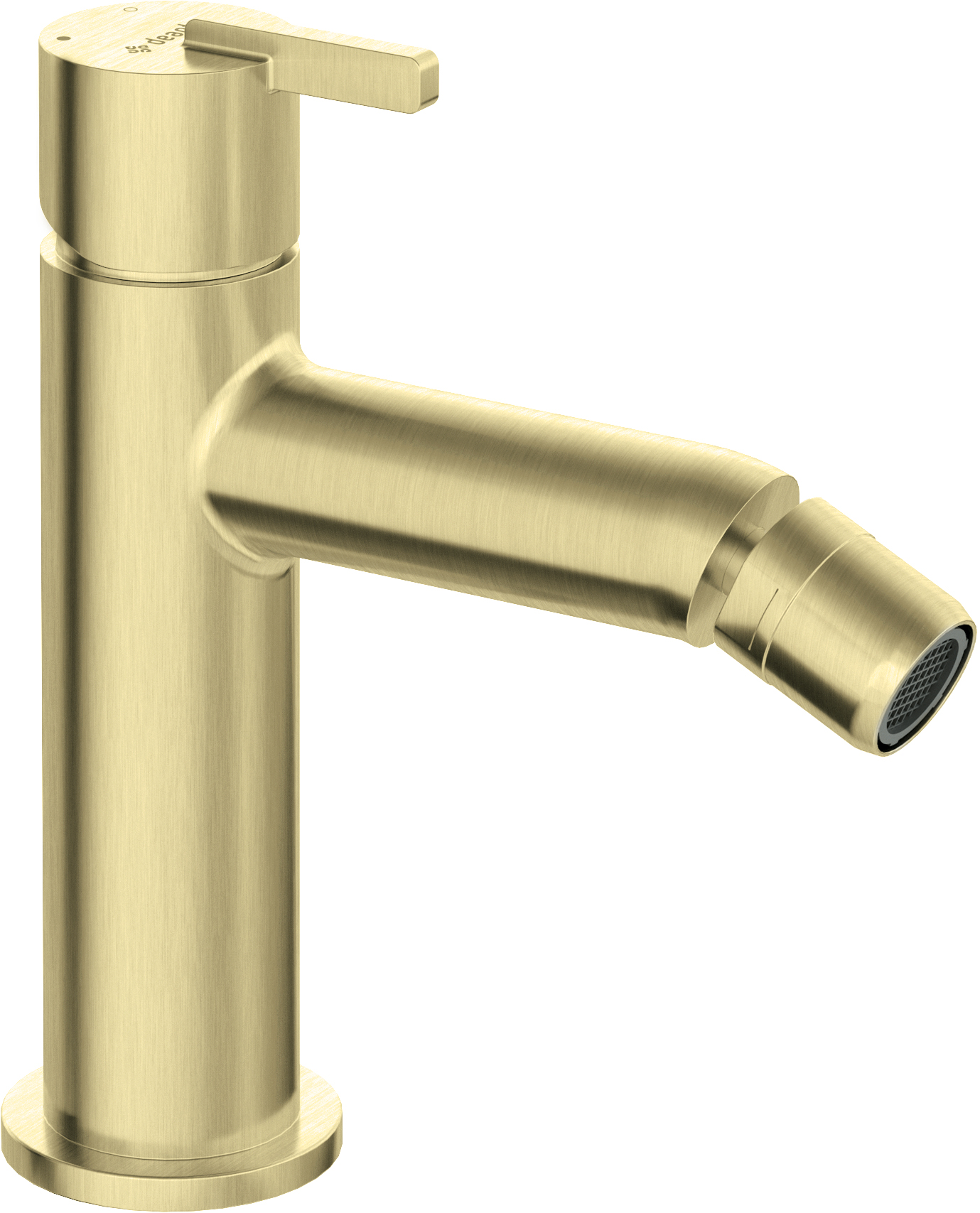 Deante Silia bidetkraan staand gouden BQSR30M
