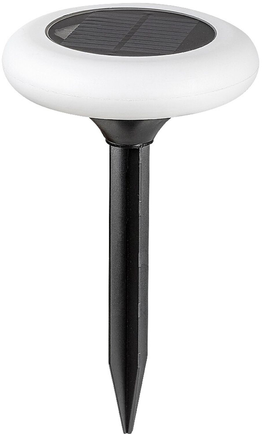 Rabalux Haiti solar staanlamp 1x0.6 W zwart-melkachtig 7069