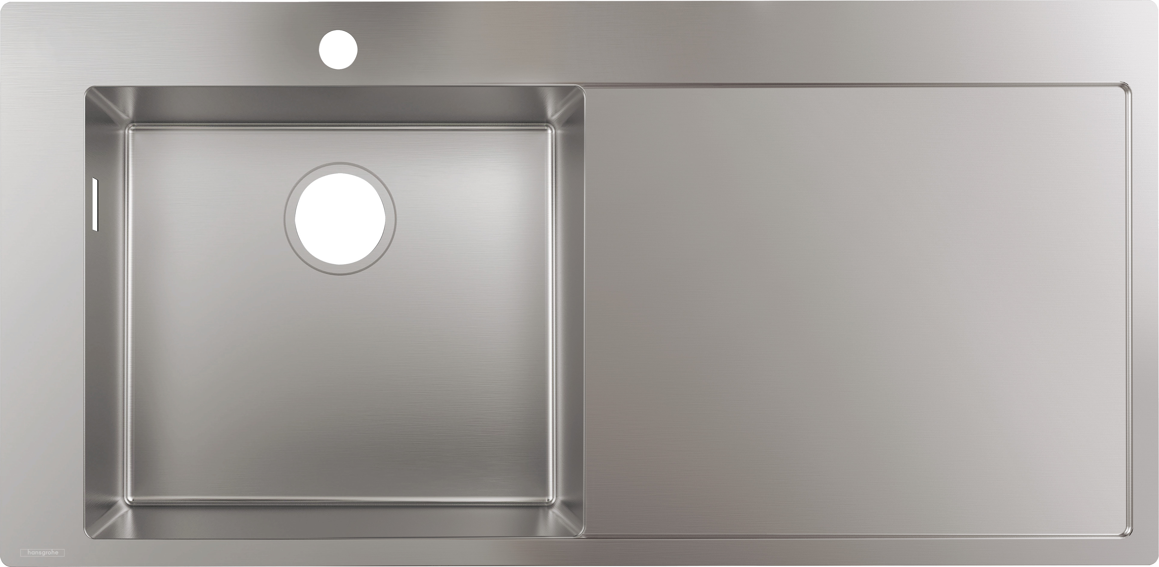 Hansgrohe S 71 stalen spoelbak 104.5x51 cm 43331800