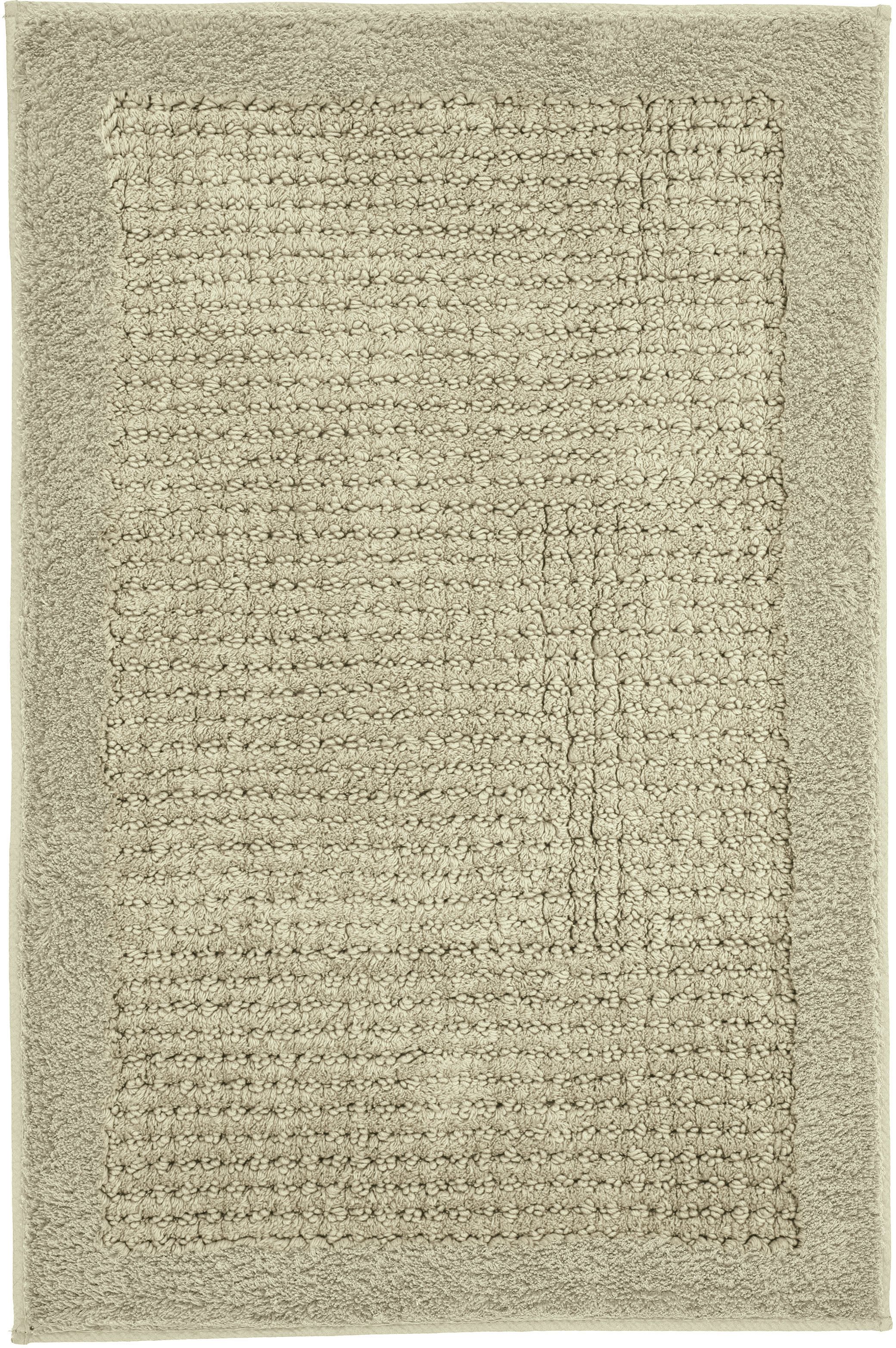 Kleine Wolke Net badkamermatje 120x70 cm rechthoekig groen 9171652225