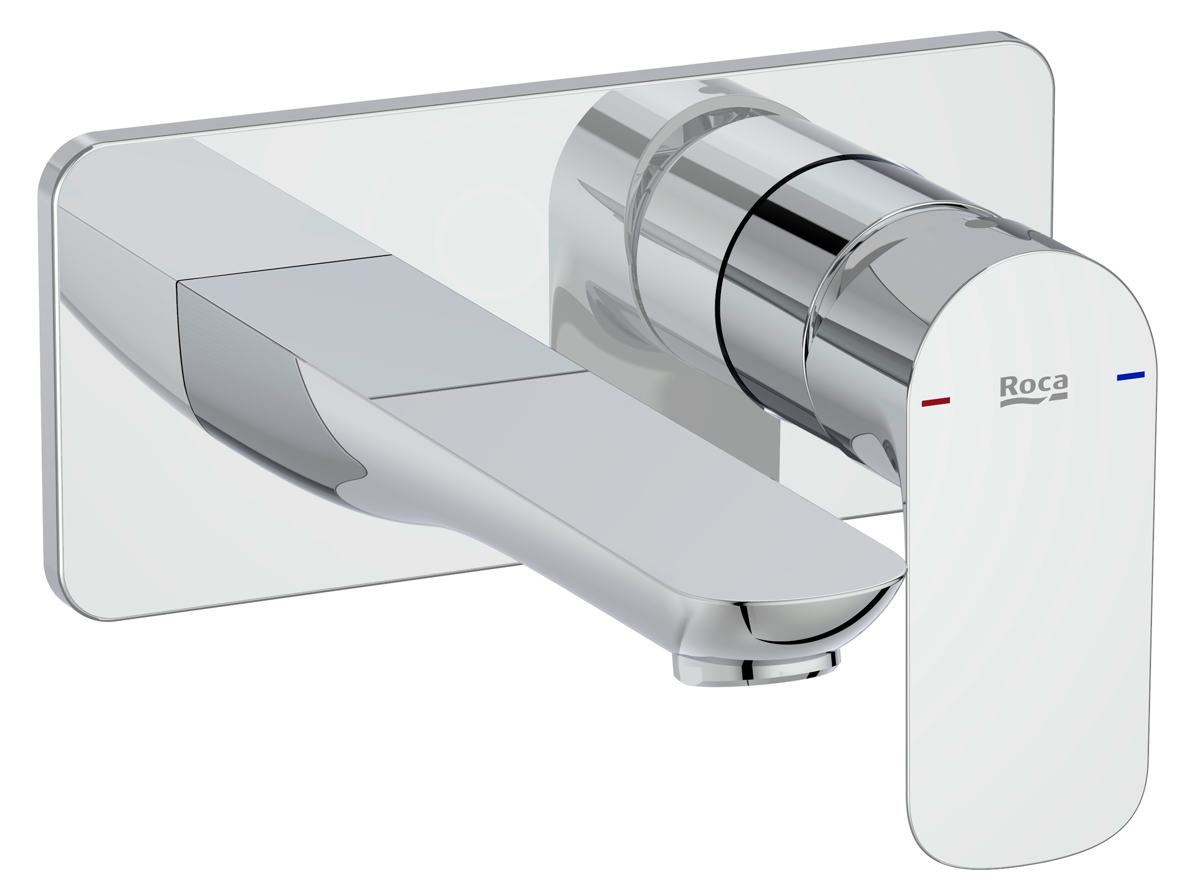 Roca Cala wastafelkraan inbouw chroom A5A356EC00