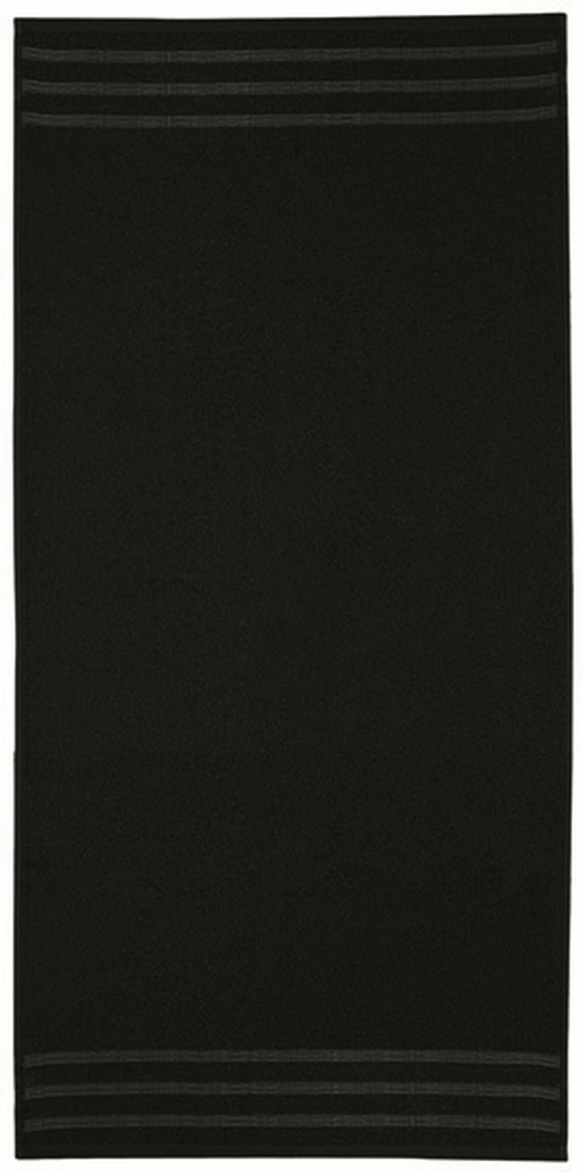 Kleine Wolke Royal Vegan handdoek 50x30 cm katoen zwart 3003926201
