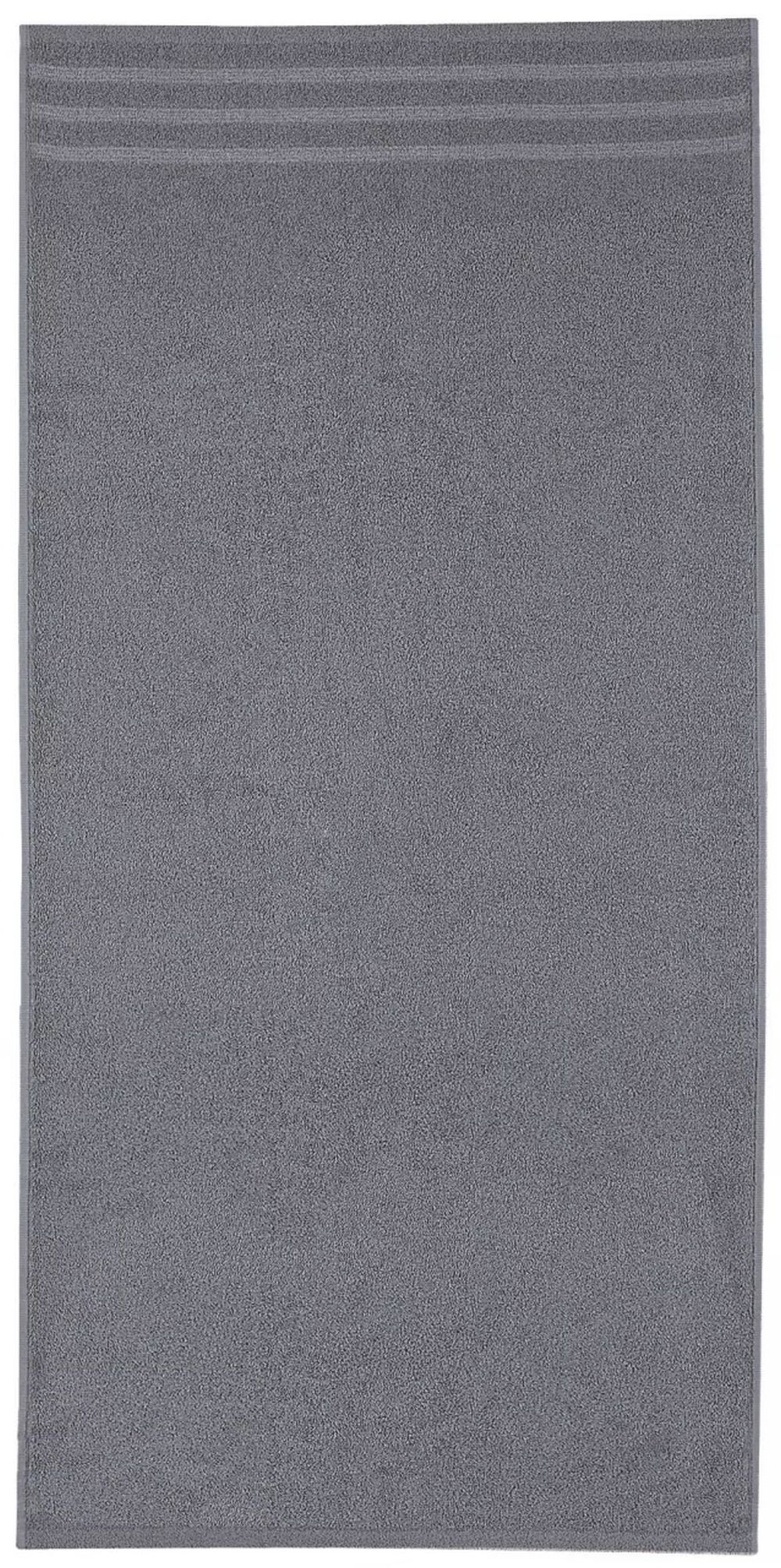 Kleine Wolke Royal Vegan handdoek 140x70 cm katoen grijs 3003912226