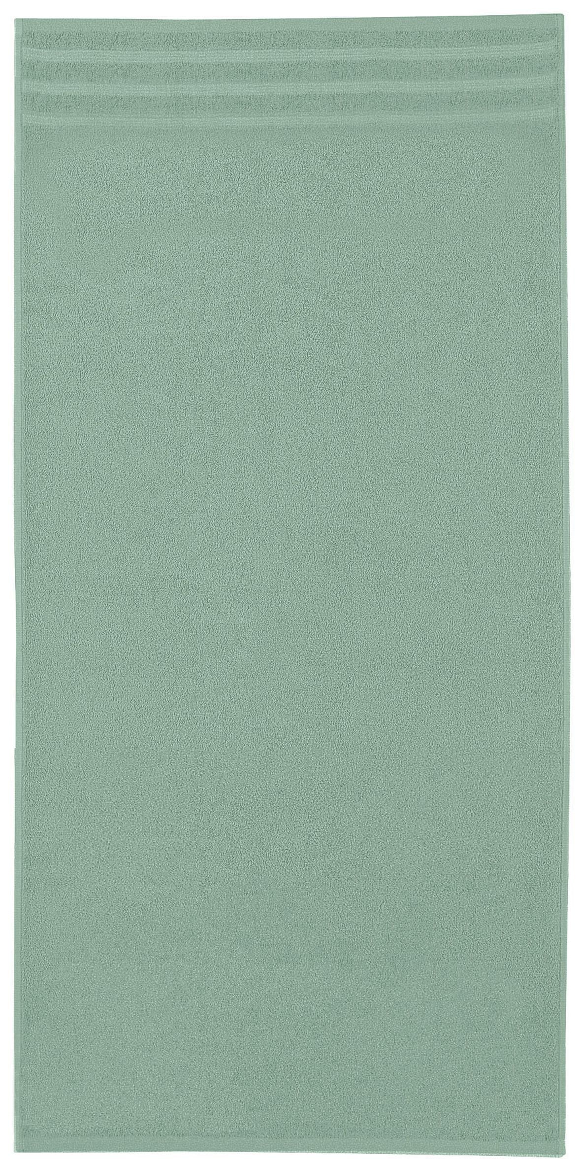 Kleine Wolke Royal Vegan handdoek 100x50 cm katoen groen 3003685262