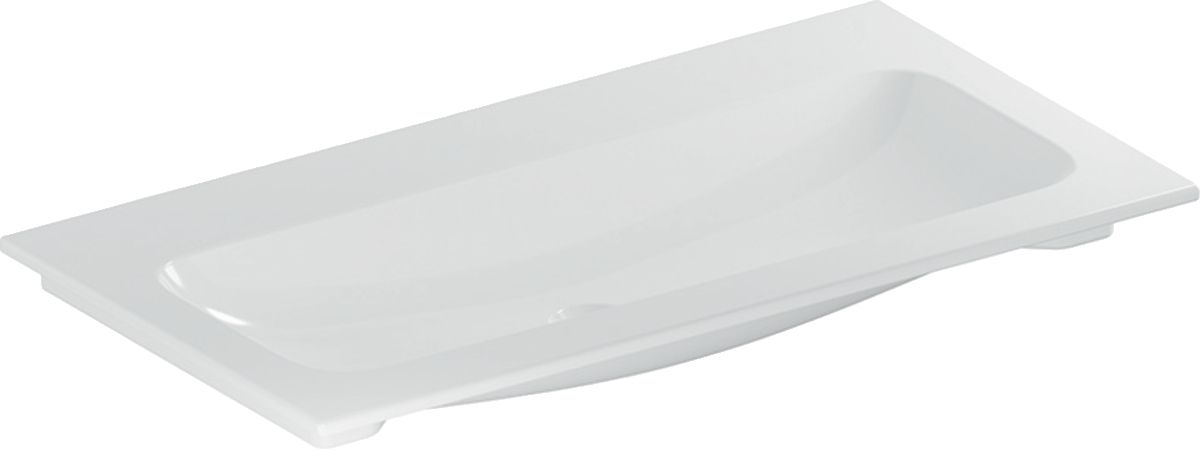 Geberit iCon wastafel 90x48 cm rechthoekig meubel wit glans 501.845.00.4