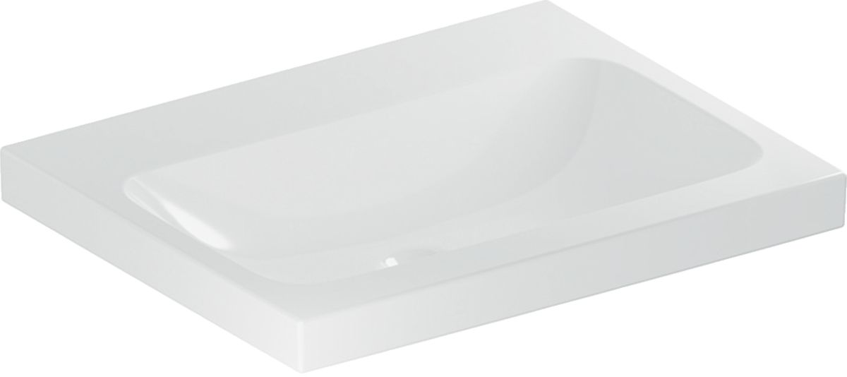 Geberit iCon wastafel 60x48 cm rechthoekig meubel wit glans 501.834.00.8