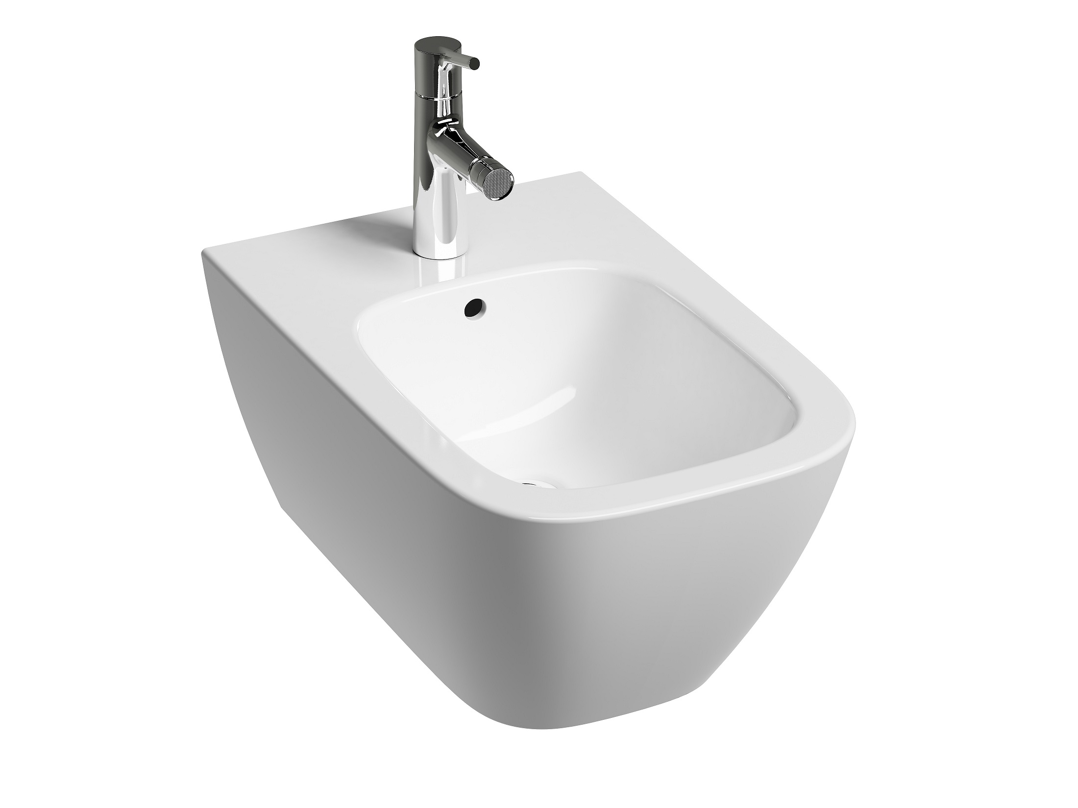 Geberit Smyle Square bidet wandhangend wit 500.209.01.1