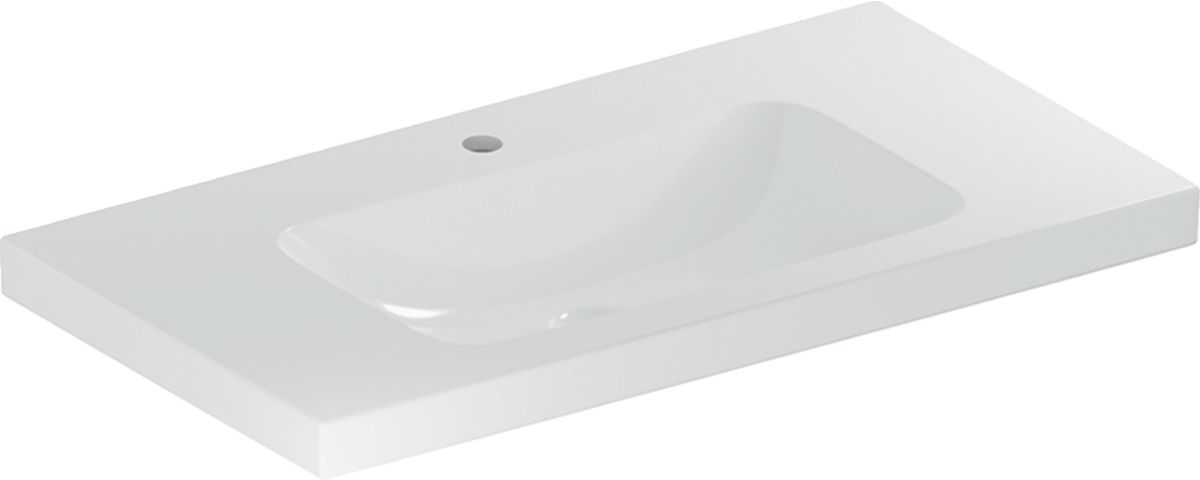 Geberit iCon wastafel 90x48 cm rechthoekig meubel wit glans 501.840.00.6