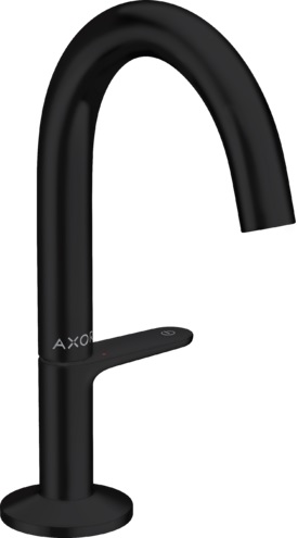 Axor One wastafelkraan staand zwart 48010670