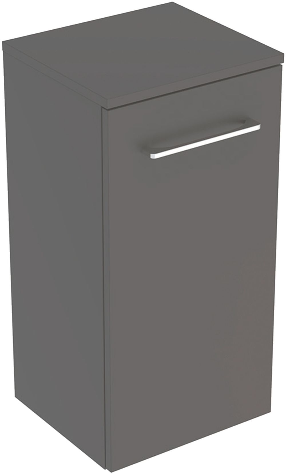 Geberit Selnova Square kast 33x29.7x65 cm hangend langs de zijkant lava 501.273.00.1