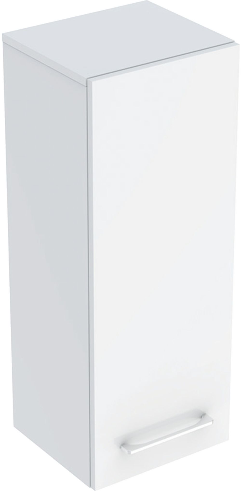 Geberit Selnova Square kast 33x29.7x85 cm hangend langs de zijkant wit 501.276.00.1