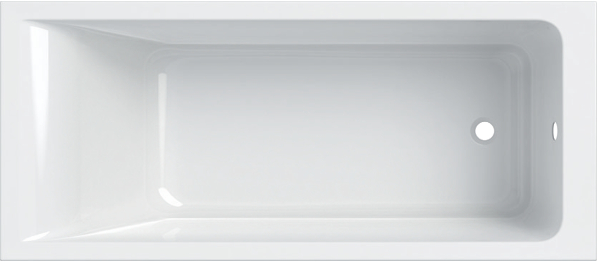 Geberit Selnova Square rechthoekig bad 160x70 cm wit 554.382.01.1