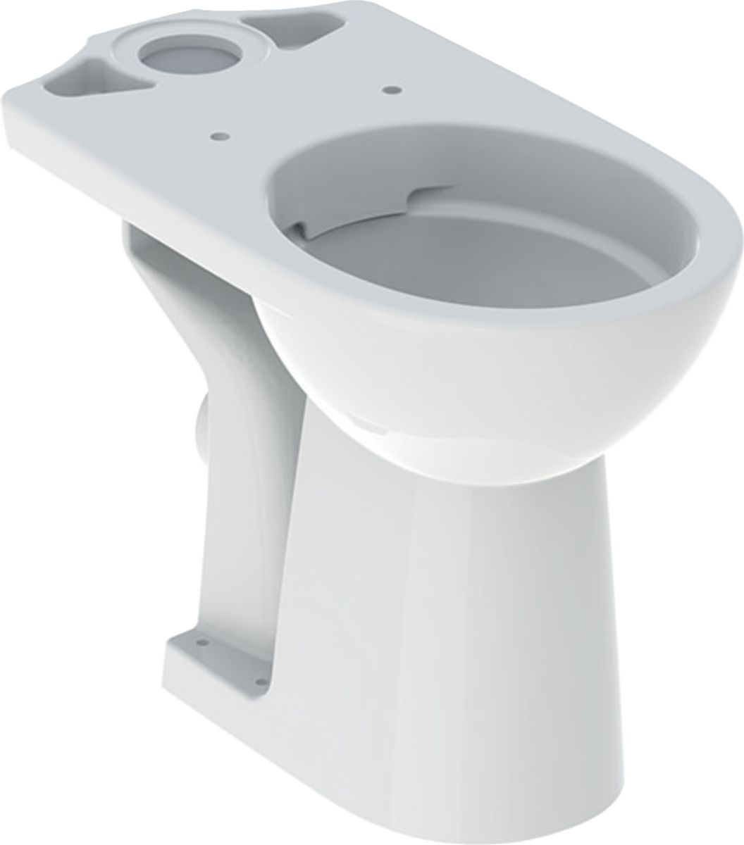 Geberit Selnova Comfort toiletpot staand zonder kraag wit 500.486.01.7