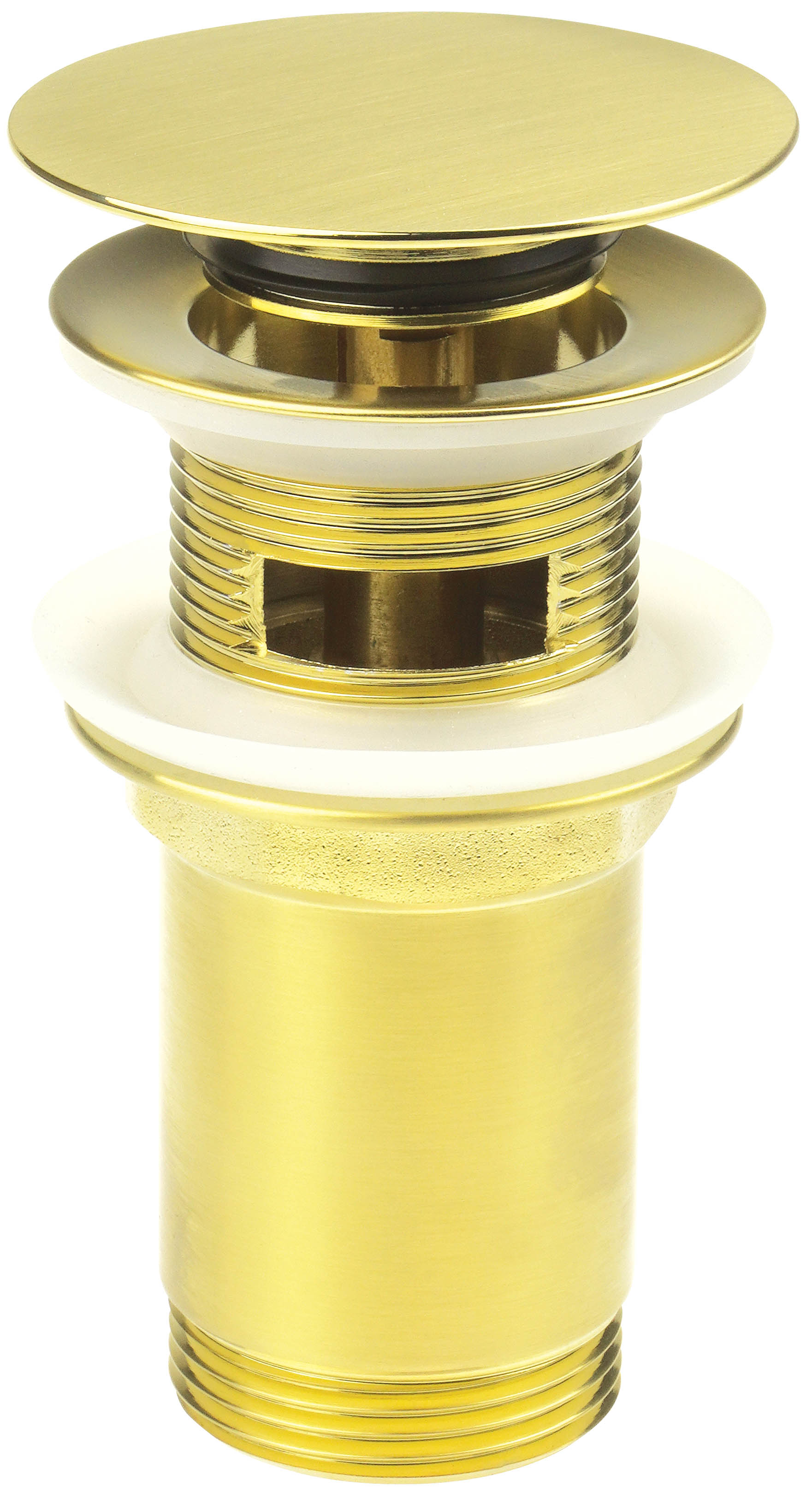 Deante Click-Clack wastafelstop gouden NHC_R10U