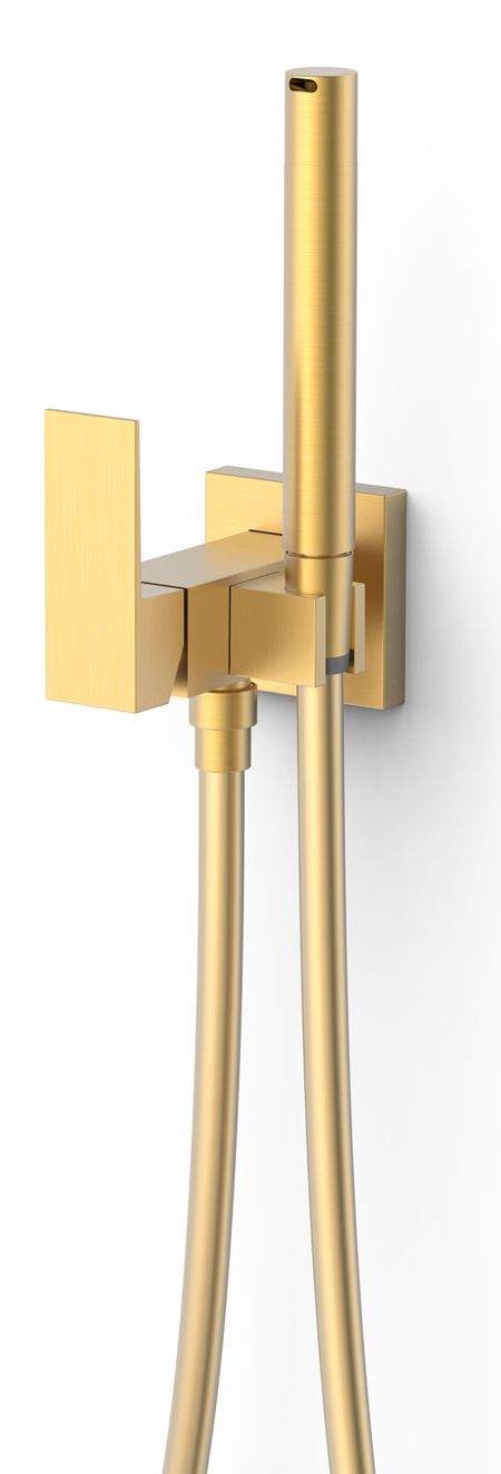 Tres Cuadro-Tres bidetkraan inbouw gouden 00612301OM