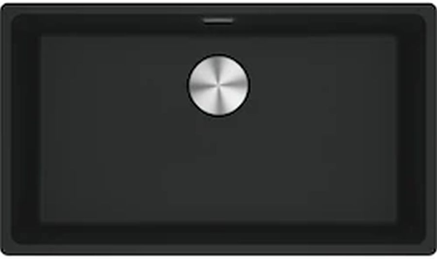 Franke Maris spoelbak van graniet 72x40 cm grijs/grafiet/onyx 125.0687.261