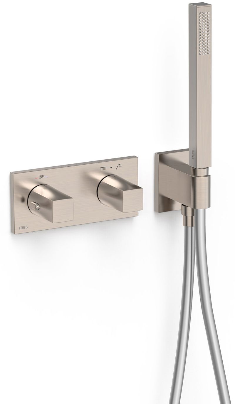 Tres B-System bad- en douchekraan inbouw met thermostaat || 30725201AC